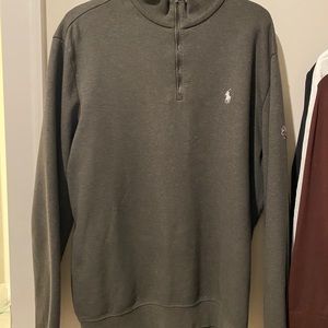 Men’s Polo Ralph Lauren Lux Quarter-Zip Pullover
